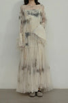 MUTEDANCE printed and dyed yarn dress MD20FW30